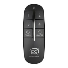 Y8 control panel, black color, 4 channels