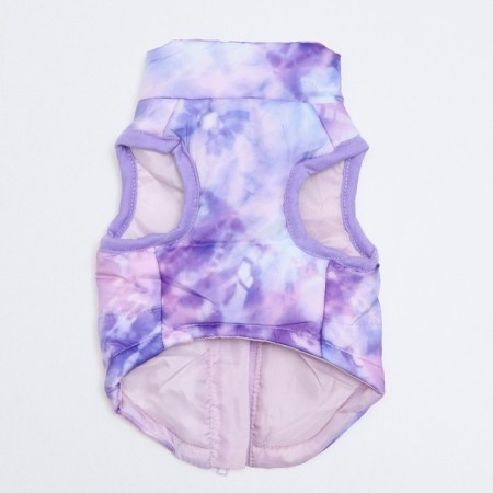Dogs for dogs with a zipper "Amethyst", size S, lilac (DS 20, Osh 28, OG 39 cm)-6