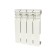 Bimetallic radiator Rommer Profi BM 350, 350 x 80 mm, 4 sections