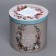 Gift Box "New Year's Watercolor", 17.5 x 20 cm, New Year