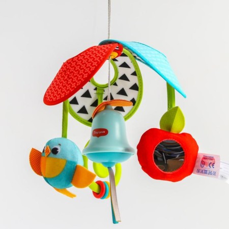 Musical pendant "Sunny Polyanka" on a crib/stroller-4