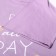 Female homemade set (T -shirt/pants), lavender color, size 60