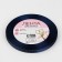 A satin ribbon "Golden threads", 6 mm × 23 ± 1 m, blue color No. 038