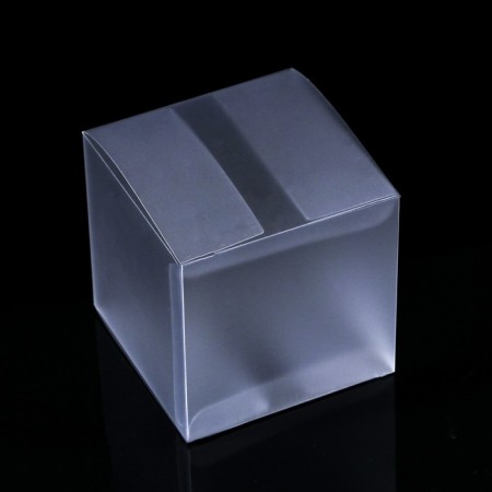 Pvc folding box, matte 10 x 10 x 10 cm-1