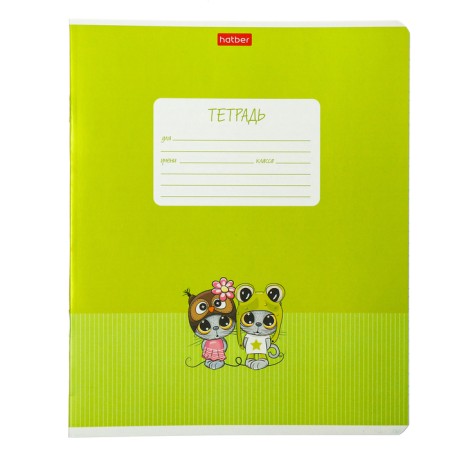 Notebook 12l Kos Lin Cartoon, Obla Chalk Carts, Circular Corners, BL 65g/M², Mix-6