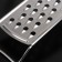 Grater with a handle Large shade Lagoona, 30 cm, stainless steel, color of blue metallic