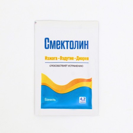Smectolin with vanilla taste, oral powder, 10 Sasha-packets 4.2 g-2