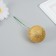 Decor for creativity "Balls Golden Brill" d = 2; 3; 3.5 and 4 cm set 20 pcs