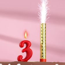 Candle for cake the number 