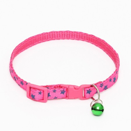 Star collar, 33 x 1 cm, pink-1