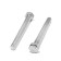 Bolt "Tundra Krep", with a hexagonal head, galvanized, Din933, M6x60 mm, 1 kg