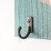Decorative wood hooks "Abstraction. Eucalyptus in a vase" 1.5x19.2x23.3 cm