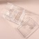 Organizer for storage, 4 sections, 13 × 14 × 11 cm, transparent color