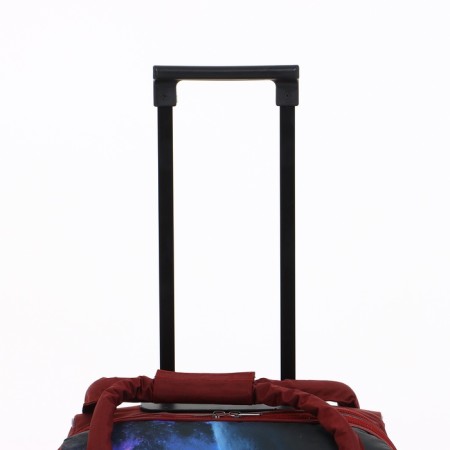 Small 37 l (s) suitcase with a Sacvoyage bag, lightning department, with extension, purple color-4