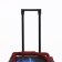 Small 37 l (s) suitcase with a Sacvoyage bag, lightning department, with extension, purple color