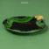 Serving dish "Christmas tree toy. New Year's snake ", 18.2 × 15.5 × 1.7 cm