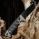 Tactical knife "Alfa" 20.5cm, blade 95mm/3.6mm, skinny, gray