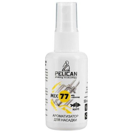 Pelican Mix 77, carp, honey + chocolate, 50 ml