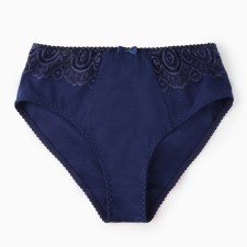 Cowards women's slips, dark blue color, size 52