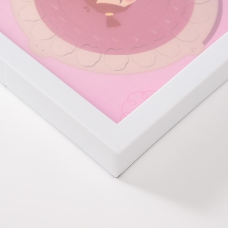 Photo frame plastic 9x9 cm "Milk tooth" pink 2x23x27 cm-6