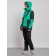 Ski costume female winter, size 42, green color