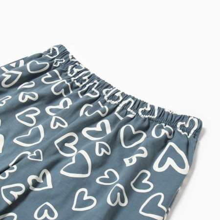 Female homemade set (T -shirt/shorts), sea wave, size 46-9