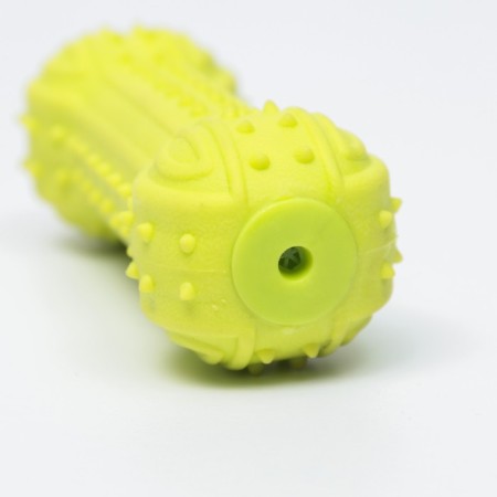 Chewing toy "Chubby bone", TPR, 12.8 cm, salad-3