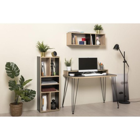 Shelf hinged basis 3 09.127, 890x242x278, black/oak sonoma-4