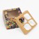 Packaging for 4 cupcakes with the Safari window, 16 x 16 x 10 cm