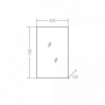Santa Santa Mirror “Standard 45”, Fatset-2