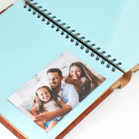 Photo album magnetic 20 sheets "Garden with tulips" 3x23.5x29 cm-3
