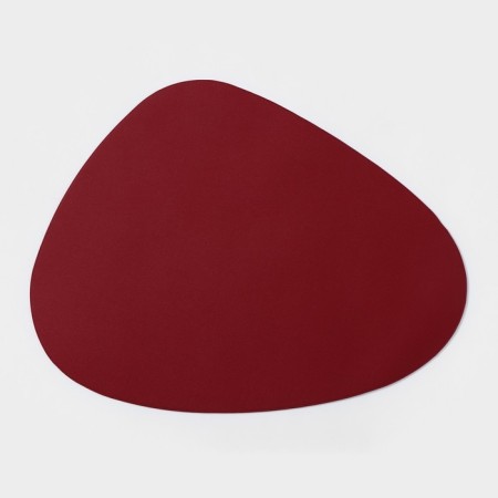 Serving napkin on the TEM table, 45 × 35 cm, wine color