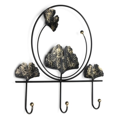 Wall metal hooks "leaves", 23 x 23 x 3 cm, load up to 3 kg-1