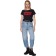 Women's T -shirt Levi`s the Perfect Tee Mineral Black, size S