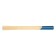 The handle is wooden round, diameter 23/20 mm, length 280 mm