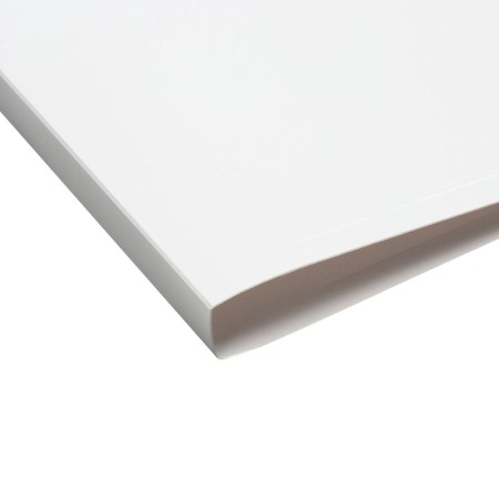 Folder with A4 clamp, 500 microns, spine 15 mm, calligrata, up to 100 sheets, white-8