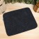 Bath mat "Classic" felt, gray, 47x38cm