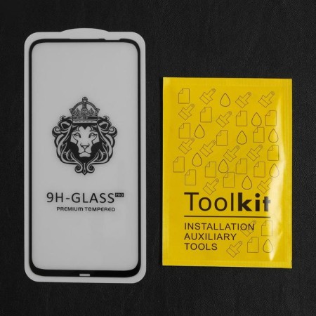 Protective glass Innovation 2D, for Huawei Nova 7i, full glue, black frame-1