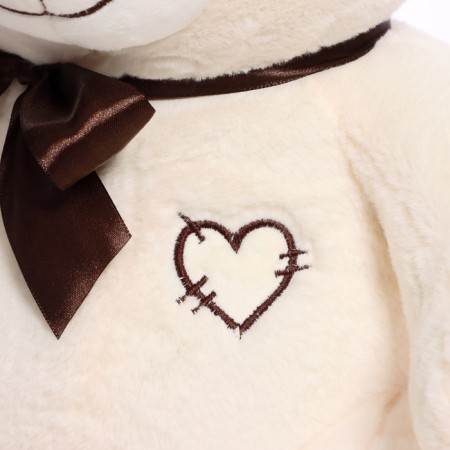 Soft toy "Bear Phil", 65 cm, Latte color-4