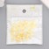 Glass beads 6/0 "yellow melange" 10 g