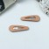 Invisibility for hair "Adeli" (set 2 pcs) matte classic, 5 cm, brown