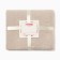 Herringbone Pad 140x200cm, Bel/Bezh, HL 95%, PE 5%