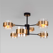 Ceiling chandelier in the style of ARCADA loft, 60W, E14, 65x65x34.5 cm