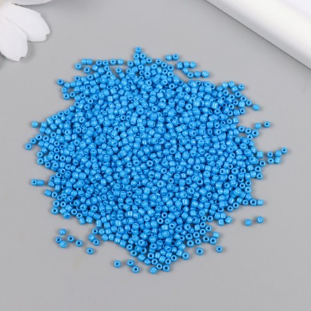 Glass beads 12/0 "bright blue" bright 450 g-1