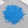 Glass beads 12/0 "bright blue" bright 450 g