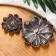 Cop for any incense "lotus", copper color, d = 8.8 cm