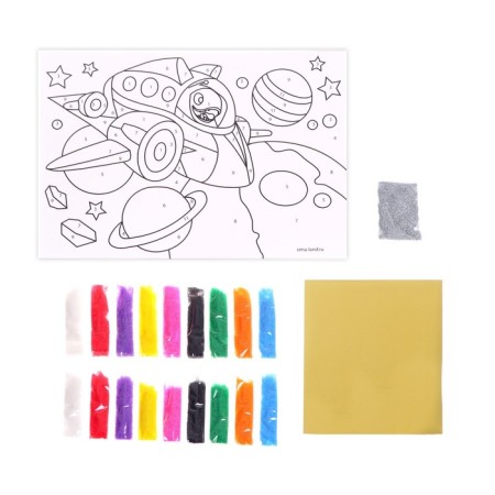 Set for creativity. Shining fresco "Amazing Cosmos"-3