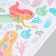 Stick Interior Color Rostomer "Mermaids" 50x70 cm