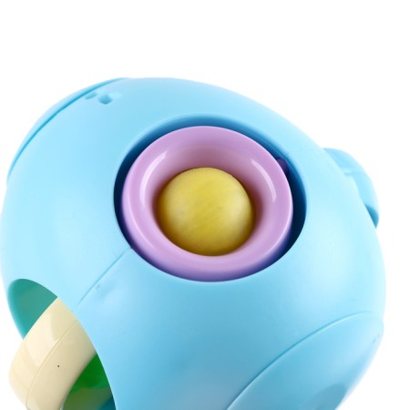Developing toy "Rocket" with a spinar, color mix-2