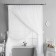 Tulle "vintage", size 400x270 cm, white color